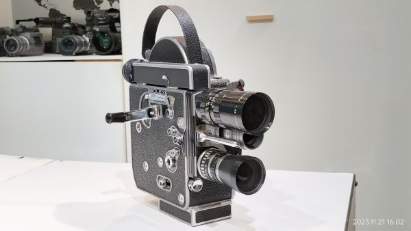 1956/昭和31/Bolex/H-16 REFLEX/16mm Film Camera/3本ターレット