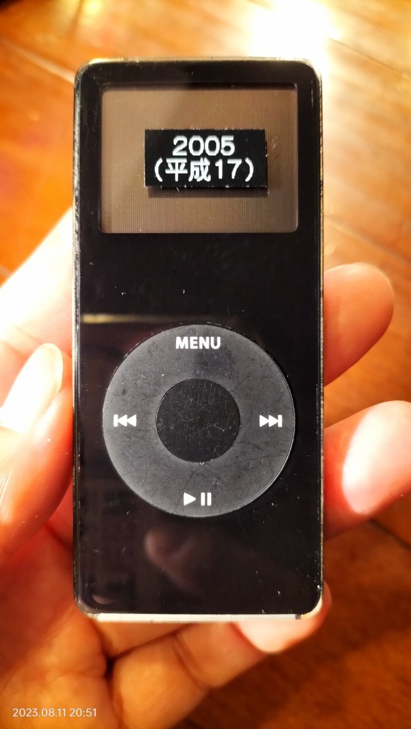 ジャンク品 iPod nano 第1世代 ブラック 2006/平成18/Apple/iPod nano/第1