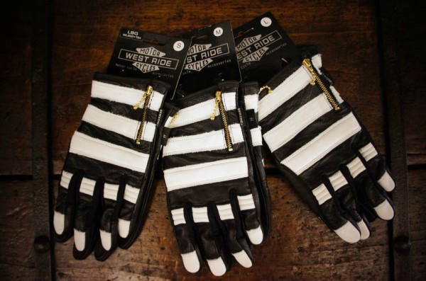 WESTRIDE レザーグローブ Lサイズ｜ウエストライド ベージュ レザー