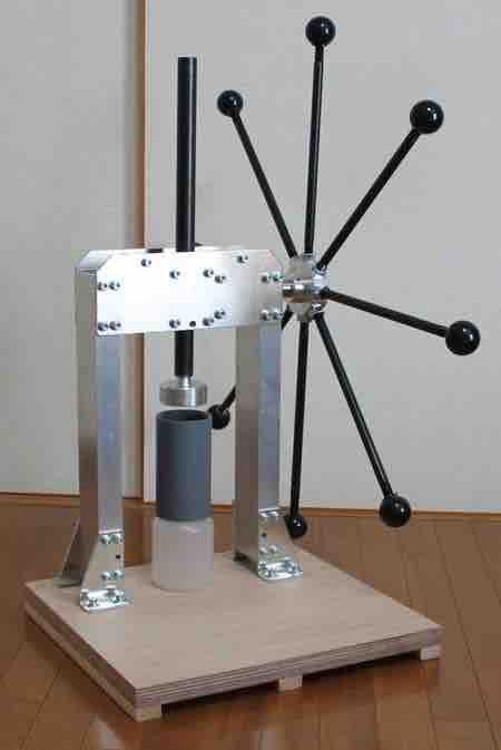 橋本 菌糸瓶製作専用プレス機 橋本 菌糸瓶製作専用プレス機 橋本 菌糸