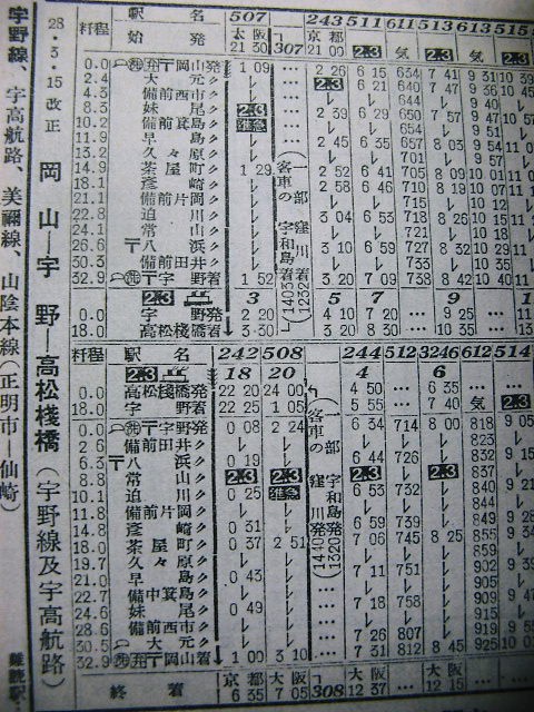 予讃線 単9688 宇和島→八幡浜 運転士時刻表 鉄道公式リリース by 鉄道