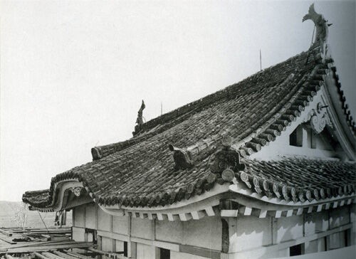 ☆姫路城の昭和の大修理の時の瓦