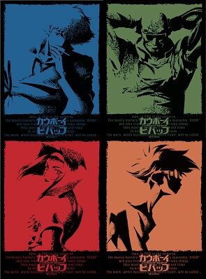 カウボーイビバップ スリーブ 4つセット カウボーイビバップ スリーブ4