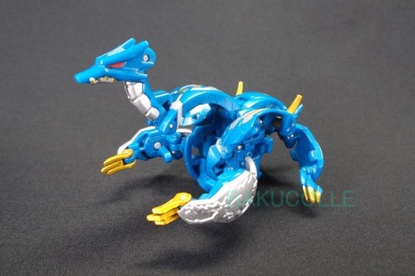 蒼ジンリュウ GIF JINRYU 水属性 爆TECH 蒼ジンリュウ ゲット