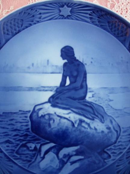 ロイヤルコペンハーゲン イヤーズプレート1962年 人魚姫 【公式通販】