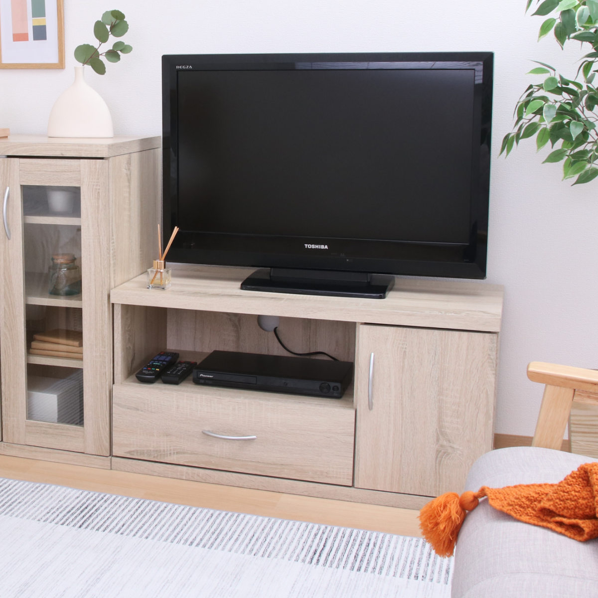 テレビ台 幅89cm コンパクト シンプル ラルゴ （ TV台 TVボード テレビ