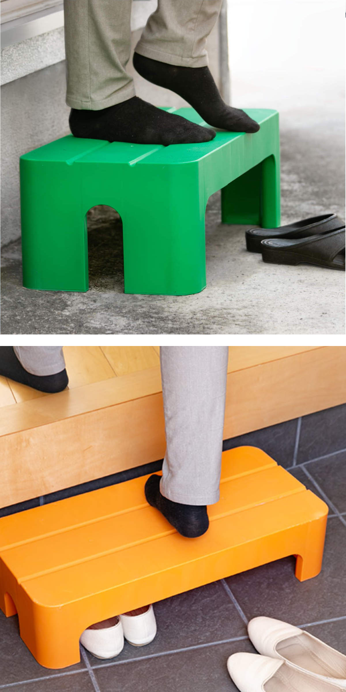 ステップ 台 踏み台 squ+ デコラステップ ショート S 幅39.5cm 高さ