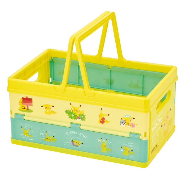 dショッピング |コンテナ 折りたたみ 収納ボックス ポケットモンスター
