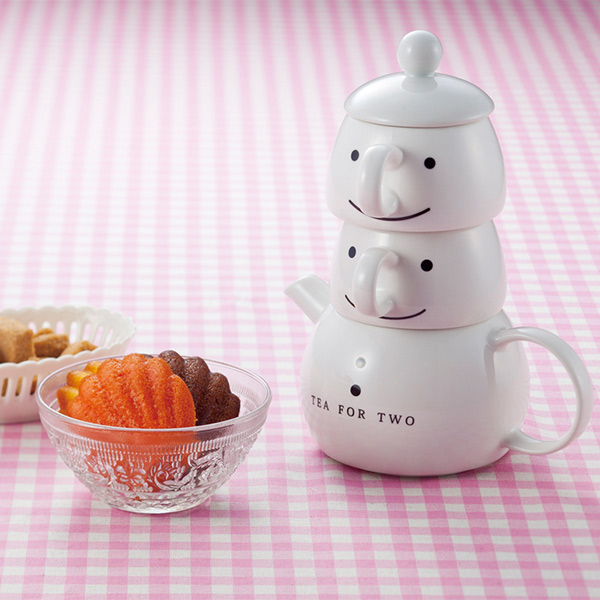 ティーポット カップ セット トッポ TEA FOR TWO 急須 陶器 食器 （ 食