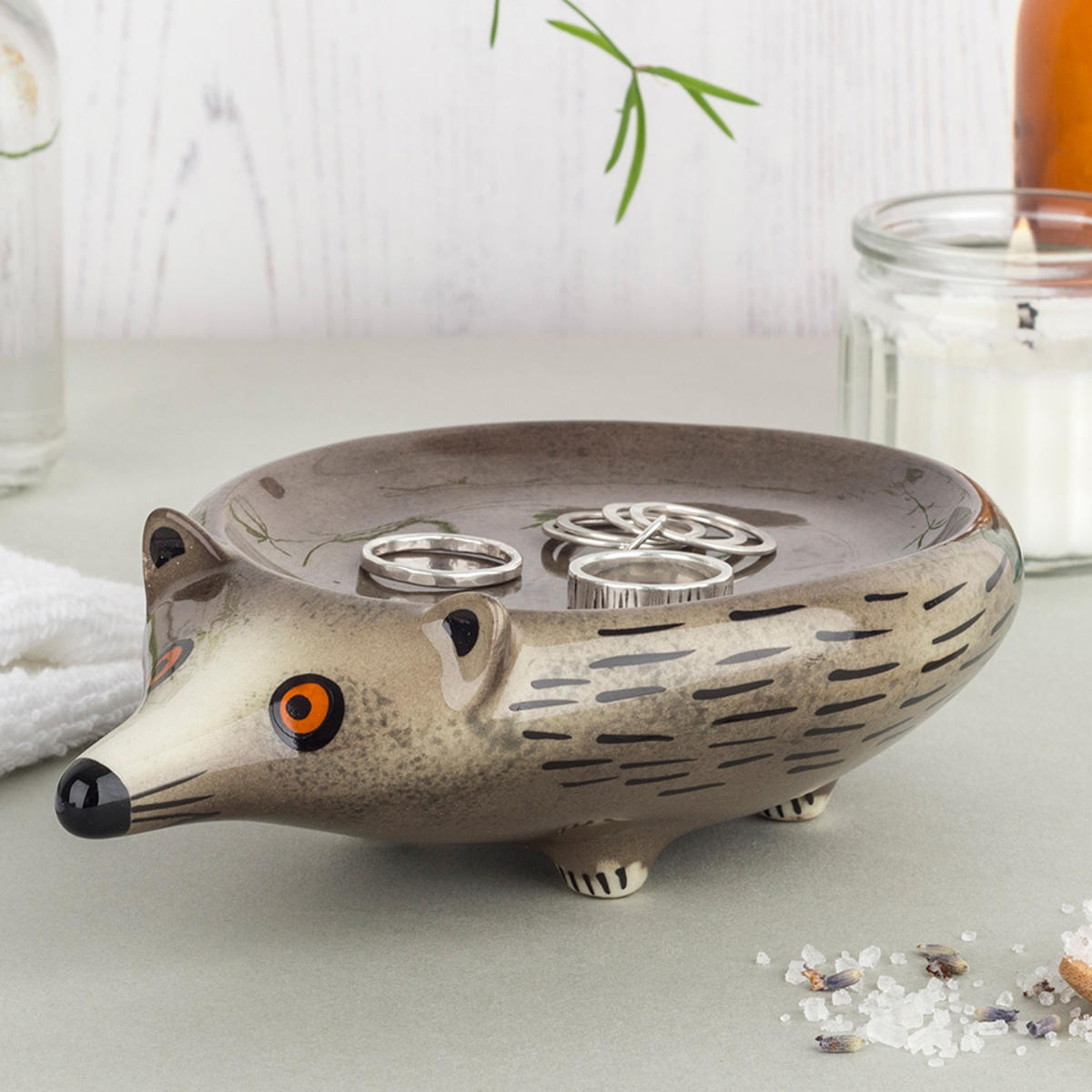 トリンケットトレイ ハリネズミ（Trinket Tray）