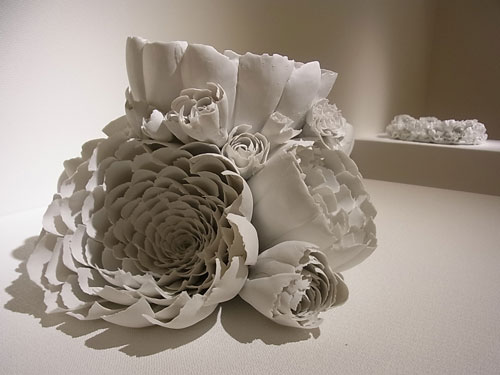 山元規子 オブジェ 陶ー卵殻ー （L）見立て 茶室飾 茶道 インテリア