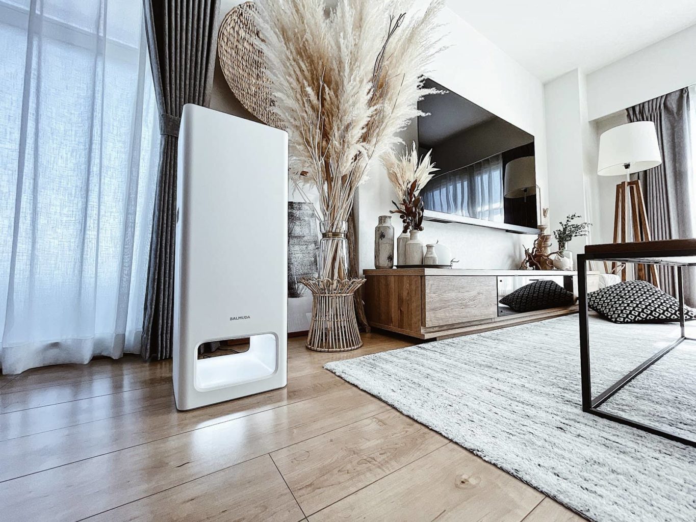 中古 balmuda バルミューダデザイン JetClean EJT-1000-WK 空気清浄機