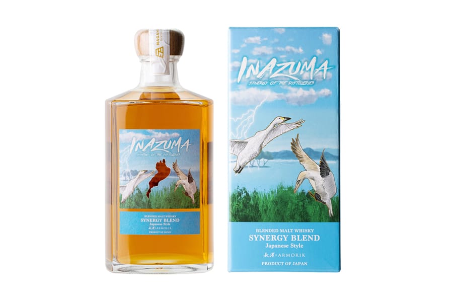 日仏コラボウイスキー！アルモリック×長濱蒸溜所「INAZUMA ブレン