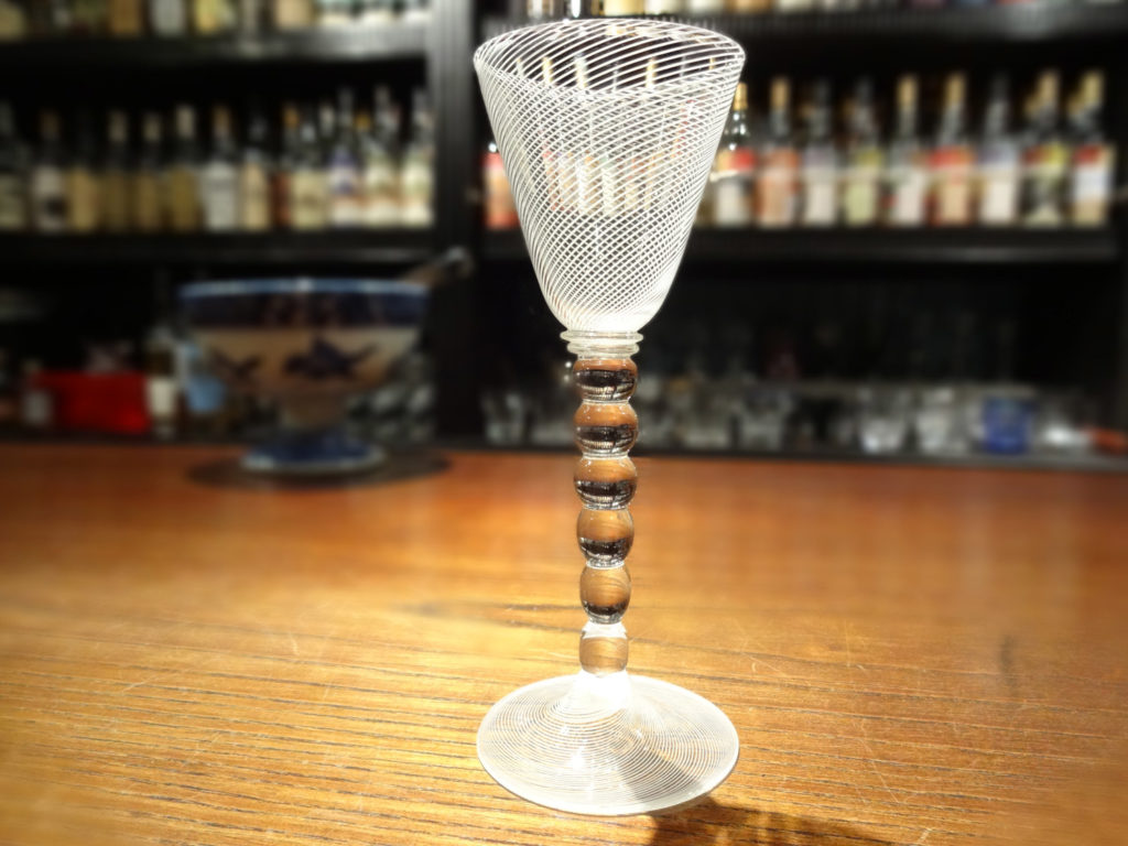 ベネチアングラス装飾グラス スモーキーグレー Nason &Moretti製