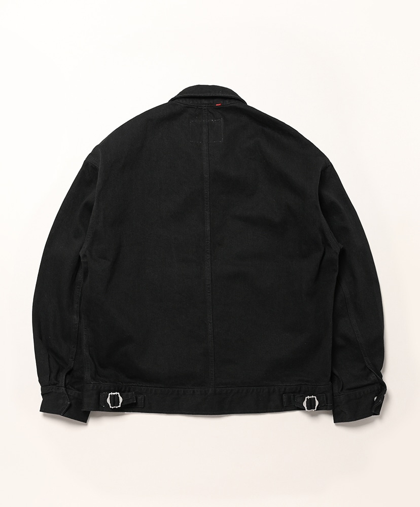 Selvage Denim Zip Jacket(0(WOMEN) Black Washed/ブラックウォッシュ
