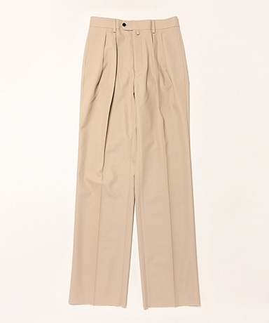 NEAT COTTON TWILL WIDE ベージュ サイズ48