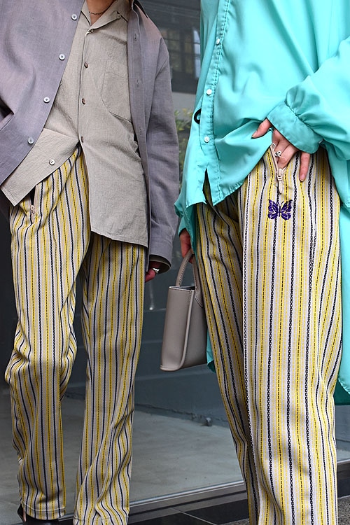 NEEDLES[ニードルズ] 23SS Track Pant - Poly JQ [Stripe] - 4/28(fri