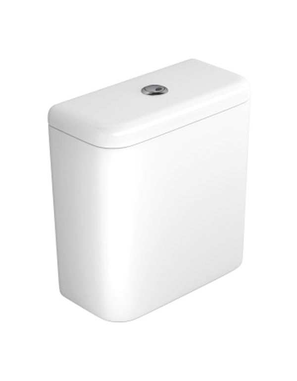 Caixa Acoplada Dual Flux (3 E 6L) Carrara/Nuova Deca Botao