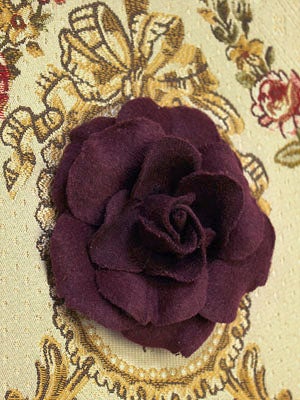 Angora Rose Corsage by Mary Magdalene