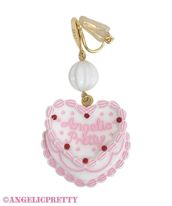 Angelic pretty Happy Cakes ロゼッタブローチシロ