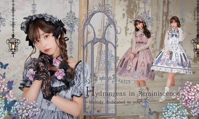 Hydrangeas in Reminiscence ~Melody Dedicated to You~ Frilled