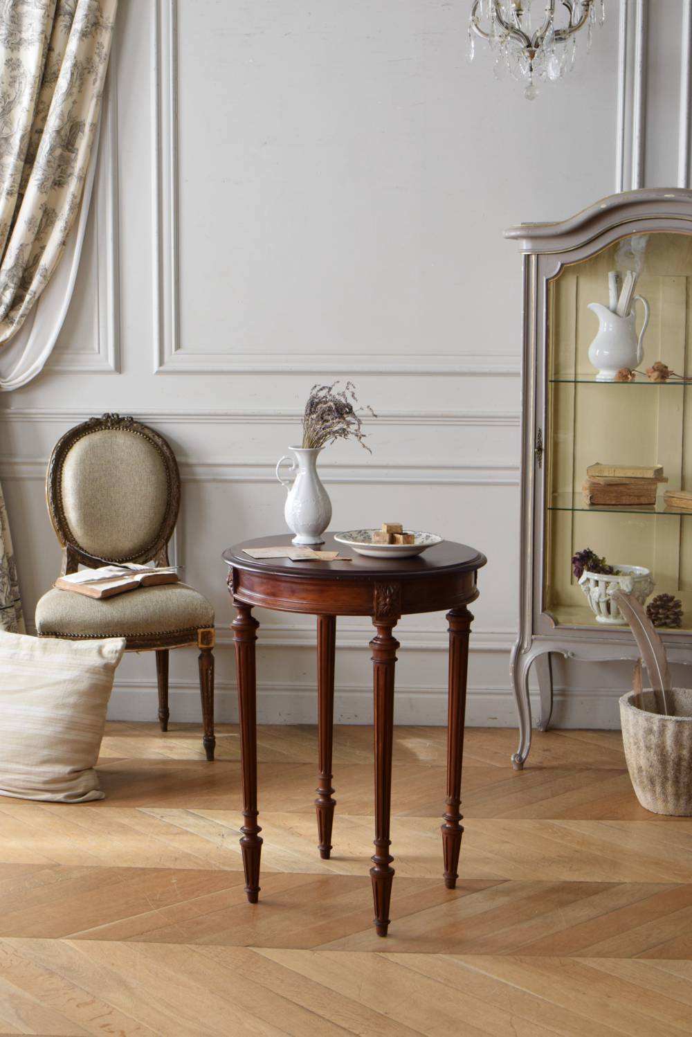 T*m様 フランス家具 ラウンドテーブル CountryCorner②