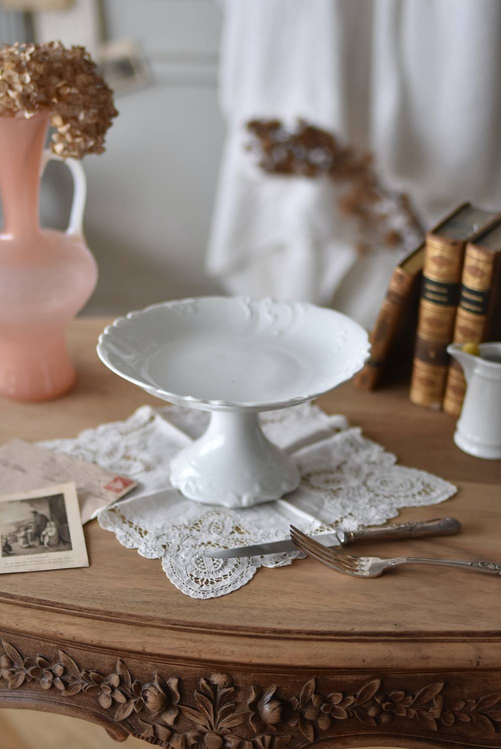 コンポート.LIMOGES フランス アンティーク 食器 リモージュ