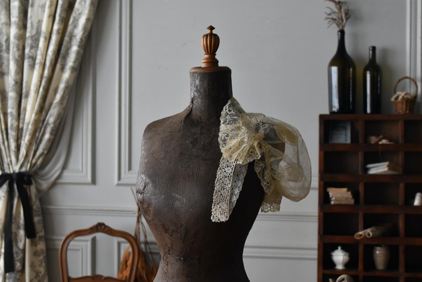 フランスアンティーク家具 アンティークトルソー.21 マネキン