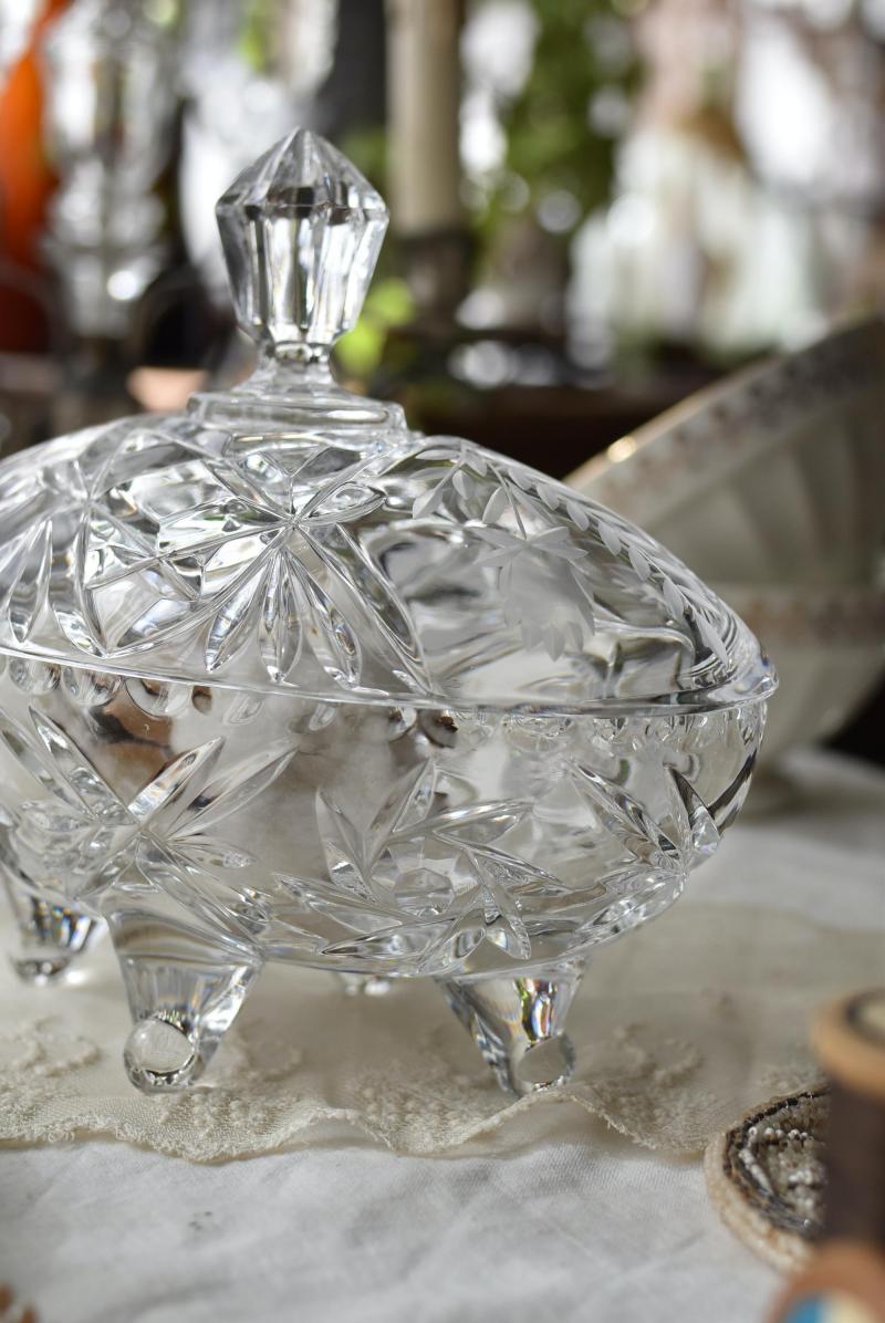 FRANK M. WHITING】 【純銀/ガラス】コースター 5個組