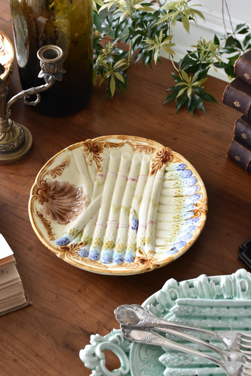 フランスアンティーク雑貨 バルボティーヌプレート.11 アンティーク食器