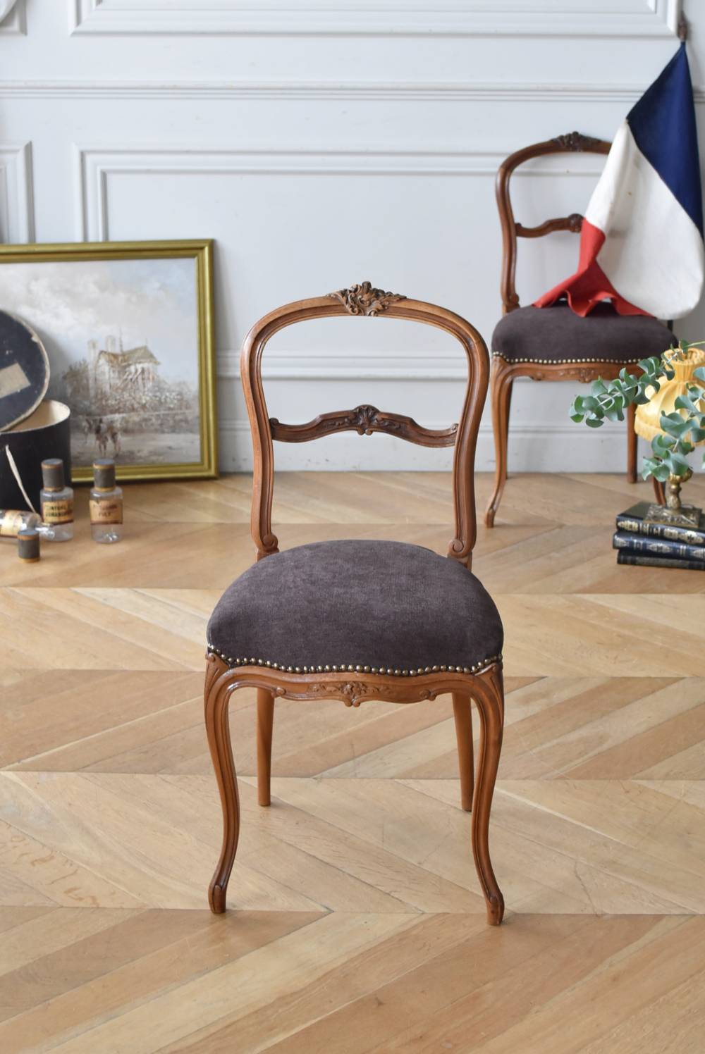 ナポレオンチェア.7A フランス アンティーク 椅子 アンティーク