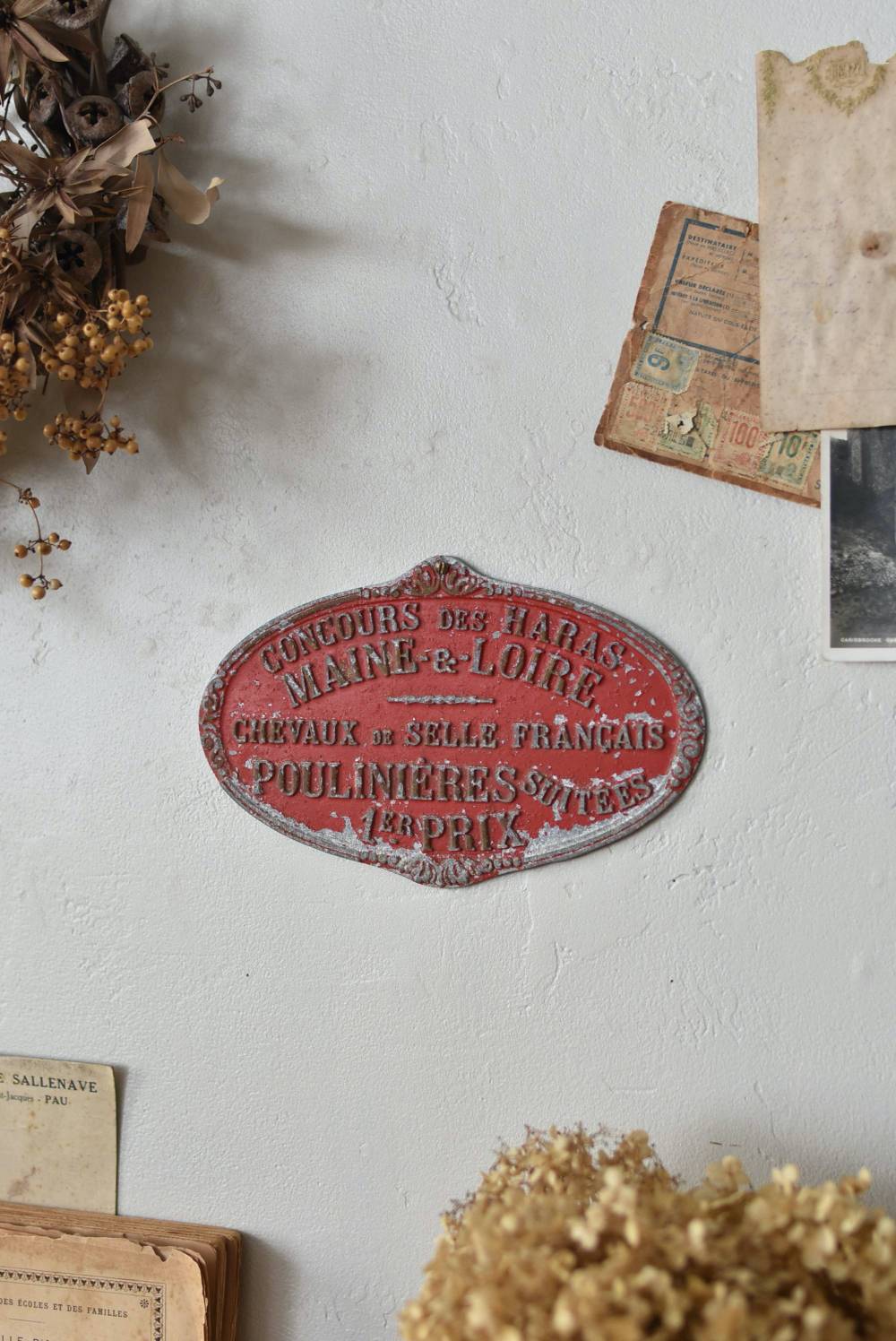 アンティークサイン フランス 看板 ウォールデコレーション