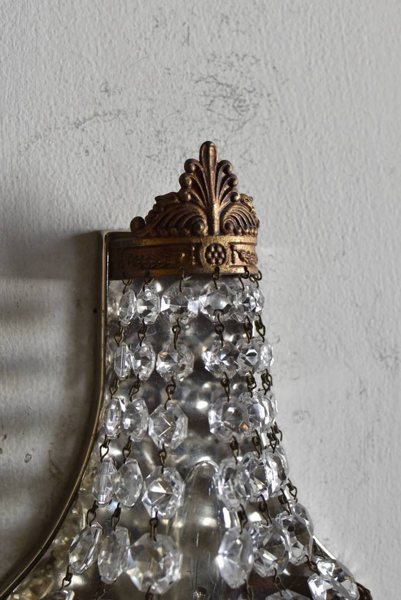 1灯ウォールランプ.30A フランスアンティークインテリア 照明 ブラケット