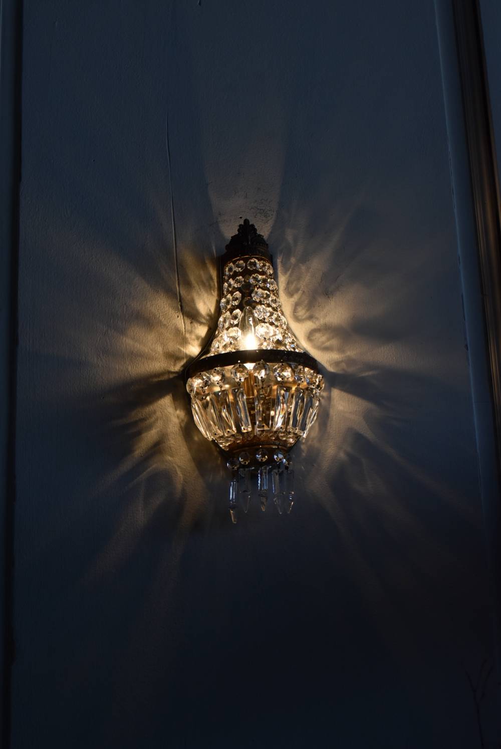 1灯ウォールランプ.30A フランスアンティークインテリア 照明 ブラケット