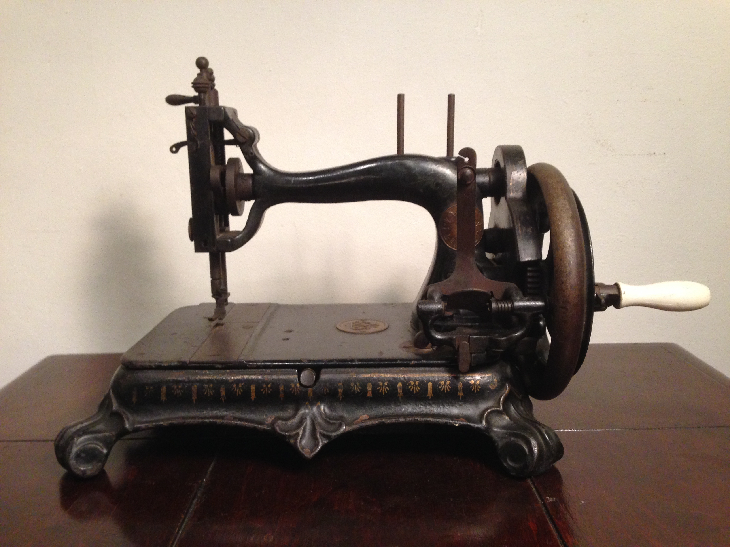 手回しミシン W36×D22×H26 cm 雑貨 いろいろな道具