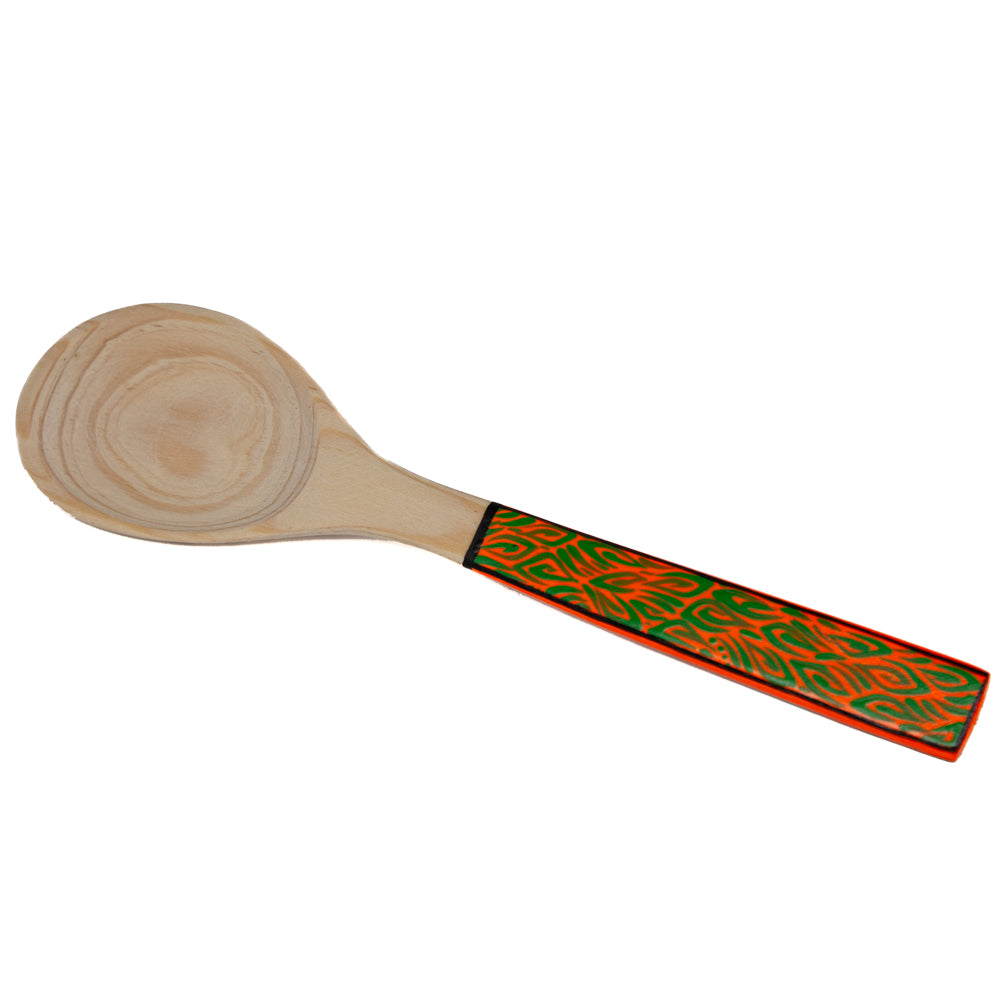 Colorful Hand-Painted Small Spoon | Lolo Mexican Mercadito