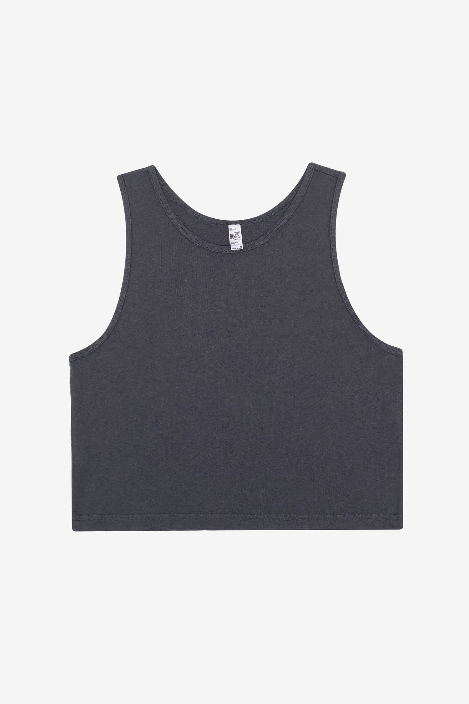 1833GD - Garment Dye Mid-Tank – Los Angeles Apparel