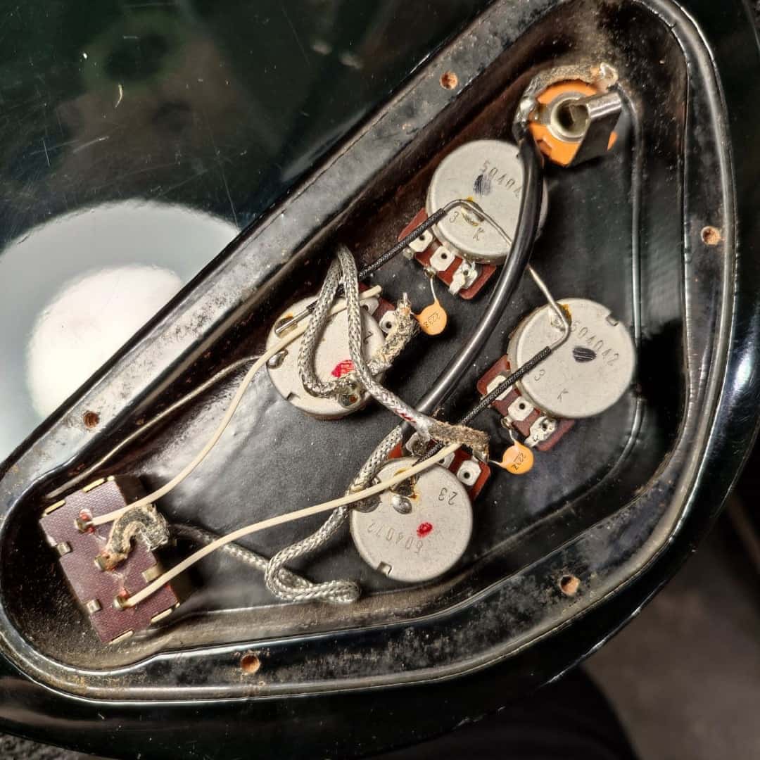 Greco SS-600? Black O切れ ノンシリアル 1980年代 Greco SS-600