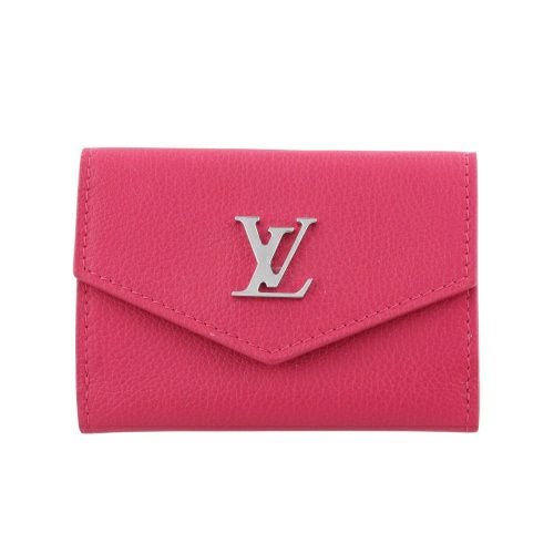 ルイヴィトン 三つ折り財布 ポルトフォイユ・ロックミニ ピンク LOUIS