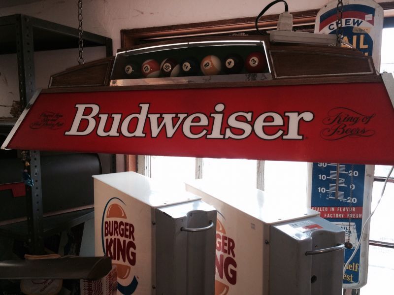 BUDLIGHT プールバーライト ヴィンテージ ※塗料の跡あり⭐️大特価