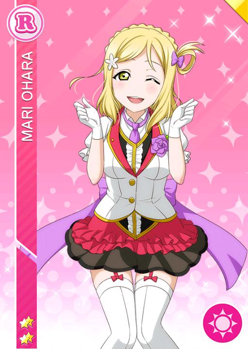 サイン)“みんなへのラブ♡”小原 鞠莉(SSP) サイン)“みんなへのラブ