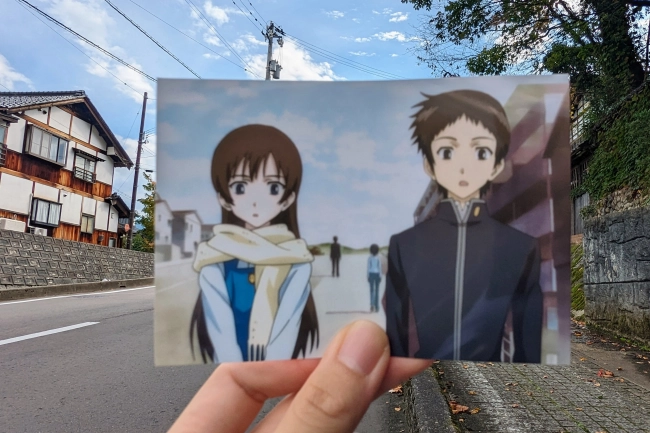 アニメ「true tears」 城端 むぎや祭 ポスター 額装 V 5413A アニメ