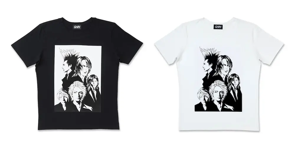 再販終了 新品 バクチク BUCK-TICK 櫻井敦司x上條淳士 Tシャツ(L 上條淳士