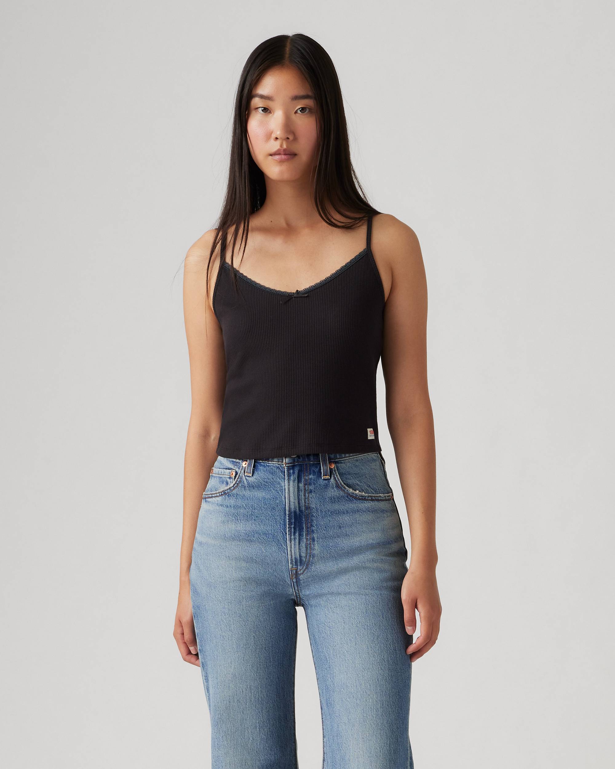 Dry Goods Waffle Tank Top - Black | Levi's® US