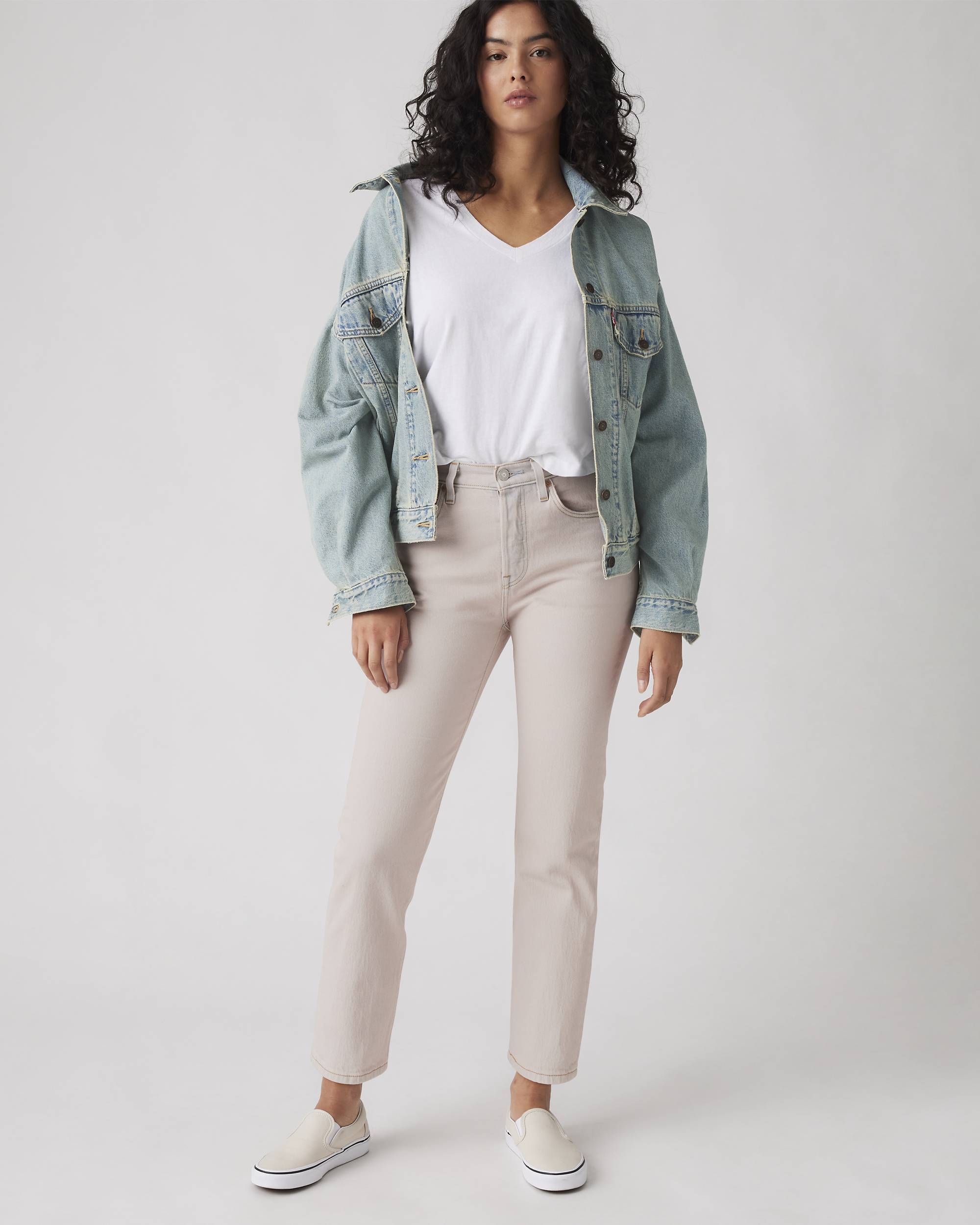 501® Original Cropped Women's Jeans - Pink | Levi's® US