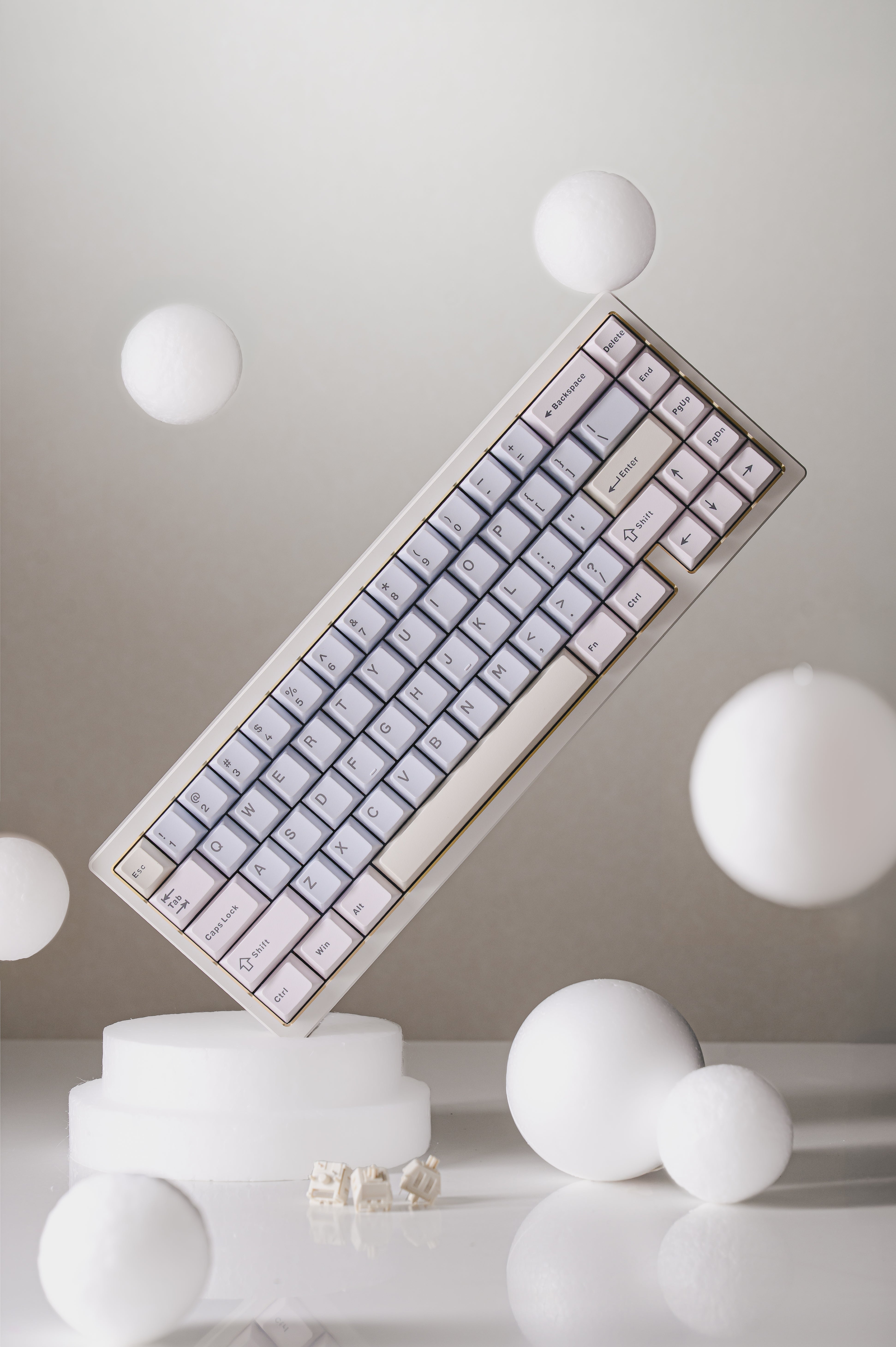 WOBKEY Zen65 Mechanical Keyboard – Premium 65% RGB, Hot-Swappable