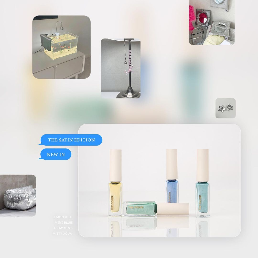 The Favori Muse Ink Satin Gel | Korean Nail Art Supplies Australia