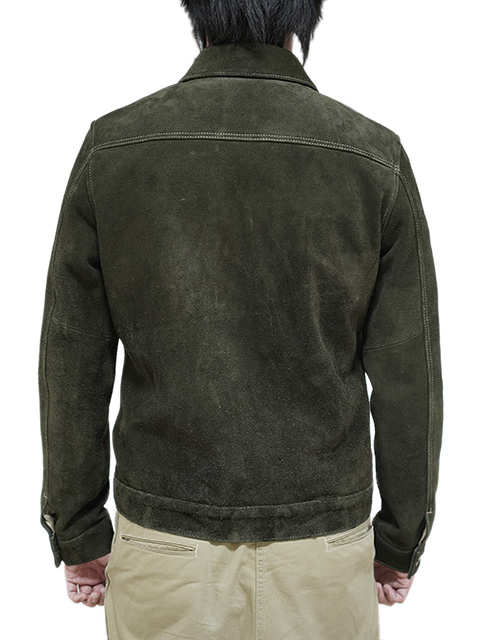 Y'2 LEATHER（ワイツーレザー） 】 ステアスエード 1st Type Gジャン