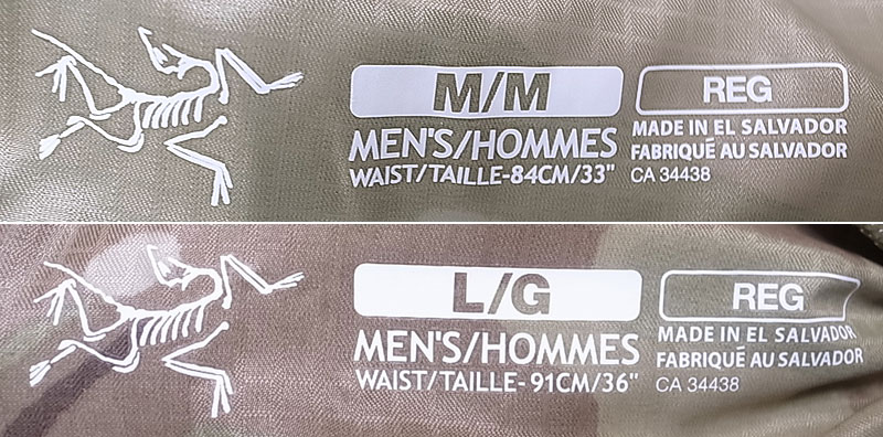 ARC'TERYX LEAF Wraith Pant MULTICAM アークテリクス リーフ レイス