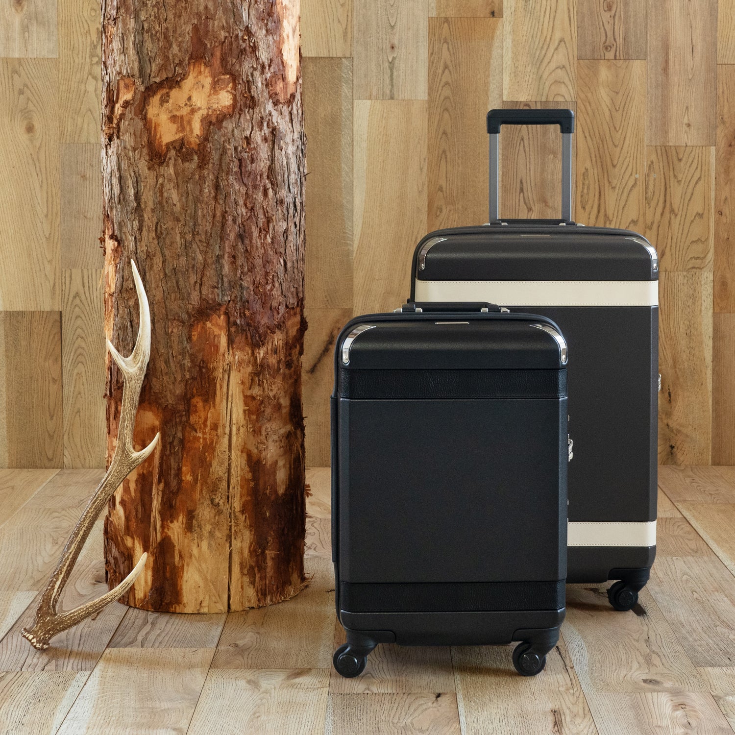 Trunk レザーバンドハードスーツケースMIDDLE_No.5800277 – ACE LUGGAGE